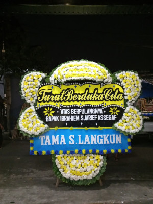 Papan Bunga Duka di Lhoksukon